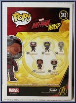 Hank Pym (Masked) from Ant-Man - Ant-Man and the Wasp Pop! manufactured by Funko [Back]