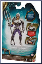 Orm from Aquaman Movie - Hydro-Tek manufactured by Mattel [Back]