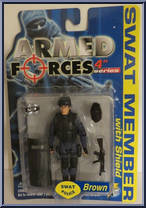 Brown from Armed Forces - Swat Member manufactured by Intoyz [Front]