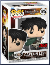 Captain Levi from Attack on Titan - Pop! Vinyl Figures manufactured by Funko [Front]