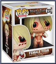 Female Titan (Deluxe) from Attack on Titan - Pop! Vinyl Figures manufactured by Funko [Front]