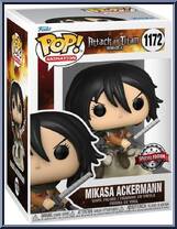 Mikasa Ackerman from Attack on Titan - Pop! Vinyl Figures manufactured by Funko [Front]
