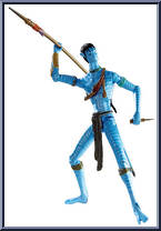 Avatar Jake Sully from Avatar - Movie Masters manufactured by Mattel [Loose]