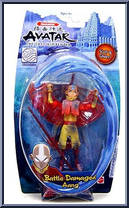 Aang (Battle Damaged) from Avatar the Last Airbender - Water Series manufactured by Mattel [Front]