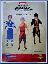 Aang from Avatar the Last Airbender - Basic Series manufactured by Diamond Select [Back]