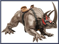 Fire Nation Komodo-Rhino Action Figure