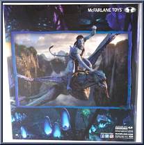 Jake Skully & Banshee from Avatar - The Way of Water (McFarlane) - MegaFig manufactured by McFarlane Toys [Back]