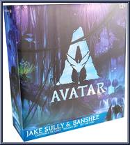 Jake Skully & Banshee from Avatar - The Way of Water (McFarlane) - MegaFig manufactured by McFarlane Toys [Front]
