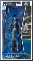 Jake Sully (Reef Battle) from Avatar - The Way of Water (McFarlane) - Basic Series manufactured by McFarlane Toys [Front]