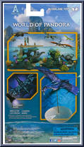 Mountain Banshee - Purple Banshee from Avatar - The Way of Water (McFarlane) - Basic Series manufactured by McFarlane Toys [Back]