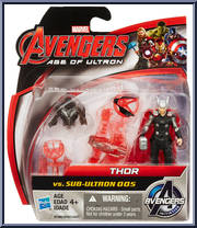 Thor Vs Sub-Ultron 005 from Avengers - Age of Ultron - 2.5" Sub-Ultron Packs manufactured by Hasbro [Front]