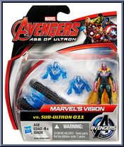 Vision Vs Sub-Ultron 011 from Avengers - Age of Ultron - 2.5" Sub-Ultron Packs manufactured by Hasbro [Front]