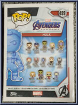 Hulk (Gauntlet) (Blue Chrome) from Avengers - Avengers Endgame Pop! manufactured by Funko [Back]