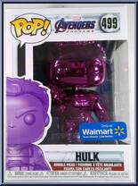 Hulk (Gauntlet) (Purple Chrome) from Avengers - Avengers Endgame Pop! manufactured by Funko [Front]