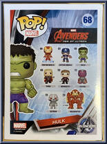 Hulk (Savage) from Avengers - Avengers Age of Ultron Pop! manufactured by Funko [Back]