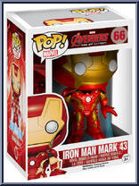 Iron Man Mark 43 from Avengers - Avengers Age of Ultron Pop! manufactured by Funko [Front]