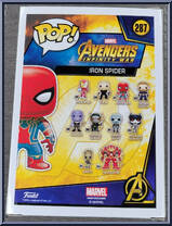 Iron Spider from Avengers - Avengers Infinity War Pop! manufactured by Funko [Back]