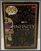 Thanos (Blacklight) from Avengers - Avengers Pop! manufactured by Funko [Back]