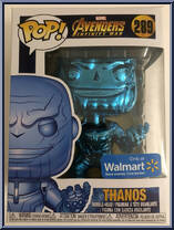 Thanos (Gauntlet) (Blue Chrome) from Avengers - Avengers Infinity War Pop! manufactured by Funko [Front]
