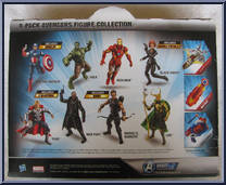 8-Pack Avengers Figure Collection from Avengers - Movie Series manufactured by Hasbro [Back]