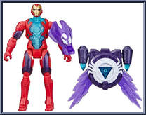 Anti-Venom Iron Man (Battle Gear Jetpack) from Avengers - Epic World of Action manufactured by Hasbro [Loose]