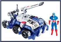 Goliath Assault Tank (with Captain America) from Avengers - Comic Series manufactured by Hasbro [Loose]
