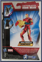 Iron Man (Shatterblaster) from Avengers - Movie Series manufactured by Hasbro [Back]