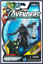 Nick Fury (Assault Squad) from Avengers - Movie Series manufactured by Hasbro [Front]