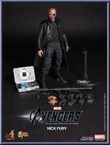 Nick Fury from Avengers - The Avengers manufactured by Hot Toys [Loose]