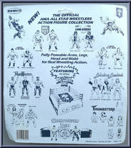 Rick Martel / Baron von Raschke from AWA - Series 2 manufactured by Remco [Back]