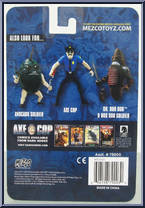 Avocado Soldier from Axe Cop - Basic Series manufactured by Mezco [Back]