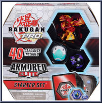 Pyrus Batrix Ultra / Haos Ryerazu / Darkus (Reboot) Cycloid from Bakugan - Armored Alliance - Starter Sets manufactured by Spinmaster [Front]