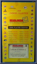 Alex Rodriguez from Baseball Headliners - 1998 Season - XL manufactured by Corinthian [Back]