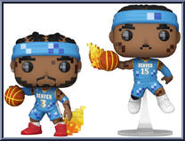 Allen Iverson and Carmelo Anthony from Basketball - NBA Jam Pop! manufactured by Funko [Loose]