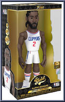 Kawhi Leonard (Clippers) (White Jersey) from Basketball - Vinyl Gold - 12" Scale manufactured by Funko [Front]