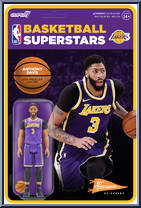Anthony Davis (Purple Statement) (Lakers) from Basketball Superstars - Basic Series manufactured by Super7 [Front]