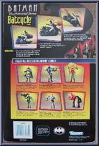 Batcycle from Batman - Animated Series - Vehicles manufactured by Kenner [Back]