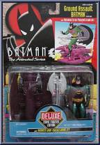 Batman (Ground Assault) from Batman - Animated Series - Deluxe Figures manufactured by Kenner [Front]