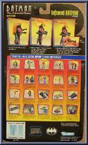 Batman (Infrared) from Batman - Animated Series - Series 2 manufactured by Kenner [Back]