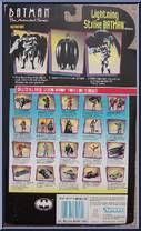 Batman (Lightning Strike) from Batman - Animated Series - Series 3 manufactured by Kenner [Back]
