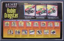 Robin Dragster from Batman - Animated Series - Vehicles manufactured by Kenner [Back]