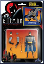 Batman (with Batarang) from Batman - Animated Series - Series 1 manufactured by Mezco [Front]