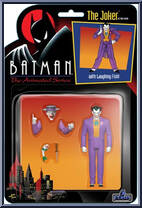 Joker (with Laughing Fish!) from Batman - Animated Series - Series 1 manufactured by Mezco [Front]