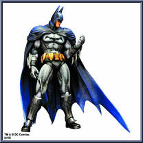 Batman from Batman - Arkham City - Basic Series manufactured by Play Arts Kai [Loose]
