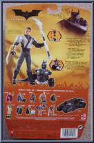 Bruce to Batman (Dual Blade) from Batman Begins - Series 2 manufactured by Mattel [Back]