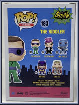 Riddler (Chase) from Batman - Classic TV Series - Pop! Vinyl Figures manufactured by Funko [Back]