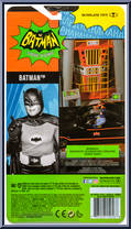 Batman (Black & White) from Batman - Classic TV Series - Basic Series manufactured by McFarlane [Back]