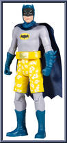 Batman (Swim Shorts) from Batman - Classic TV Series - Basic Series manufactured by McFarlane [Loose]