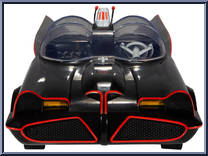 Batmobile from Batman - Classic TV Series - Batman 66 Comic manufactured by McFarlane [Loose]