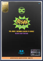 Joker (Black Light Edition) (Gold Label) from Batman - Classic TV Series - Basic Series manufactured by McFarlane [Front]